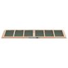 Dog Ramp Green 47.2"x11.8" Solid Wood Fir
